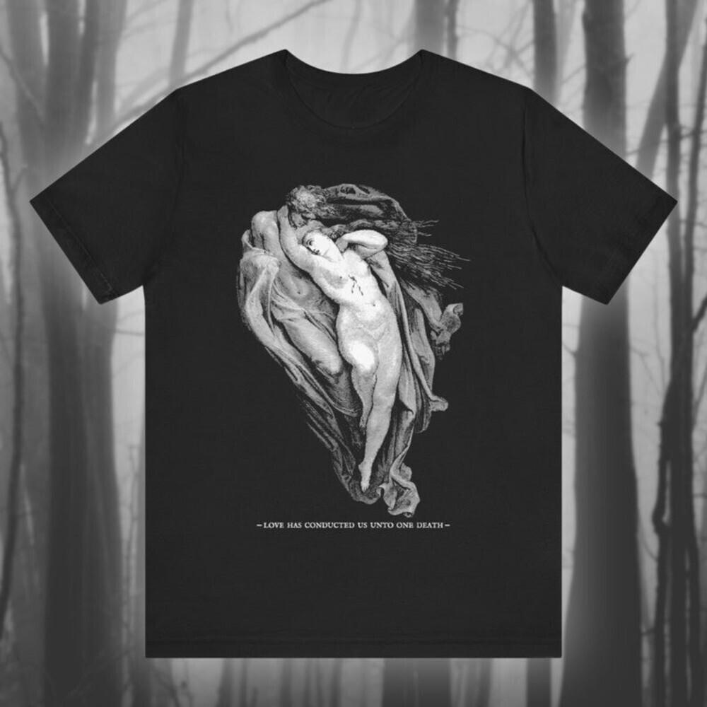 Gustave Dore Gothic Art T Shirt